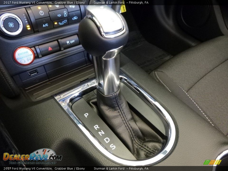 2017 Ford Mustang V6 Convertible Shifter Photo #12