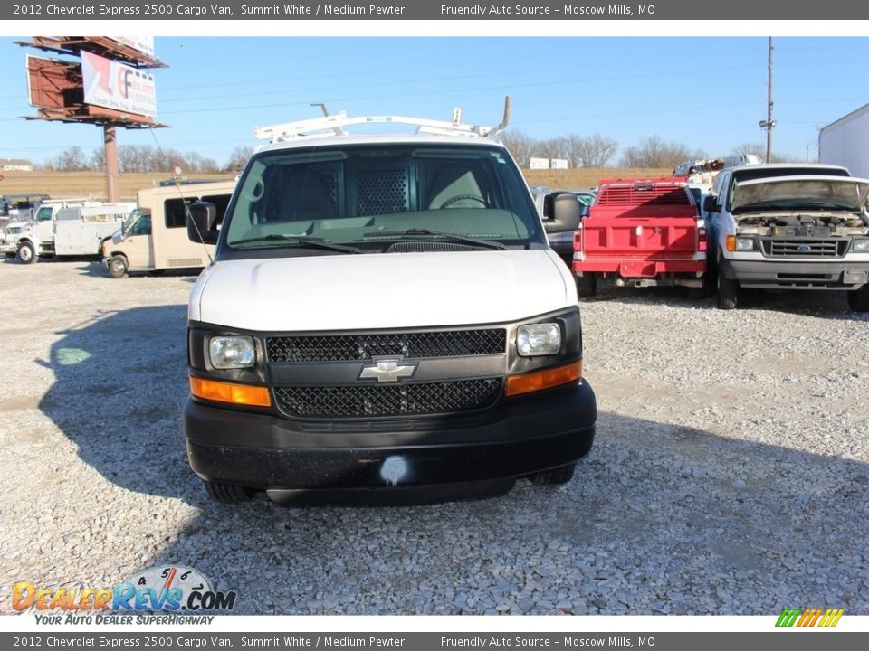 2012 Chevrolet Express 2500 Cargo Van Summit White / Medium Pewter Photo #2
