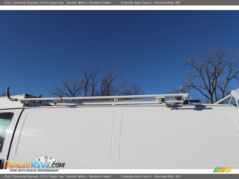 2012 Chevrolet Express 2500 Cargo Van Summit White / Medium Pewter Photo #7