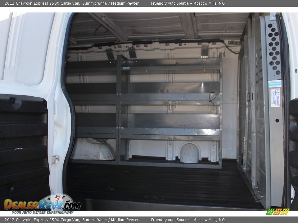 2012 Chevrolet Express 2500 Cargo Van Summit White / Medium Pewter Photo #20