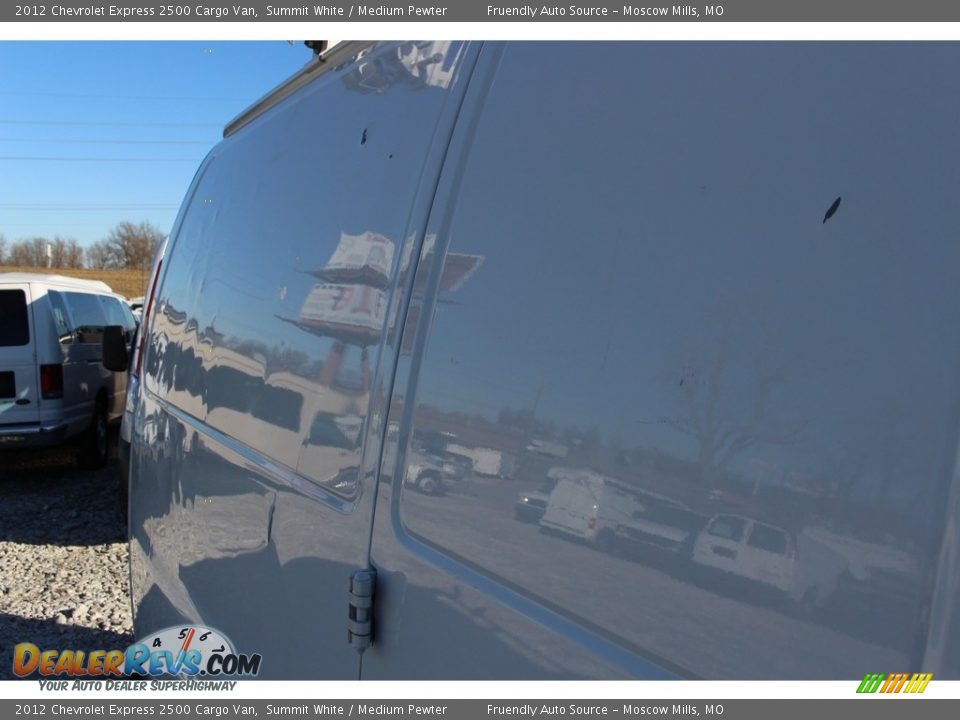 2012 Chevrolet Express 2500 Cargo Van Summit White / Medium Pewter Photo #22