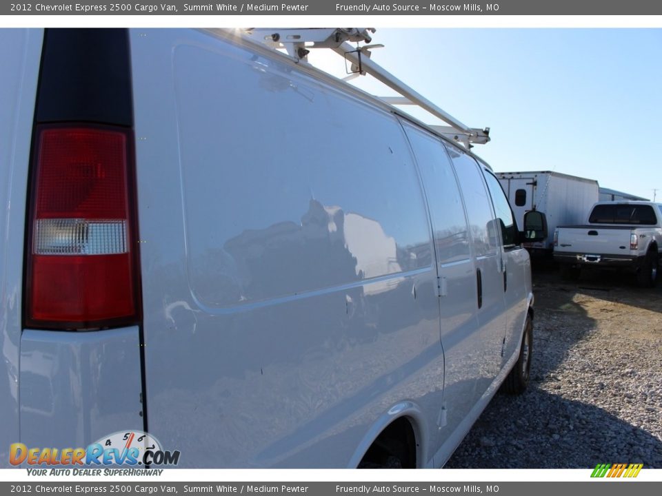 2012 Chevrolet Express 2500 Cargo Van Summit White / Medium Pewter Photo #23