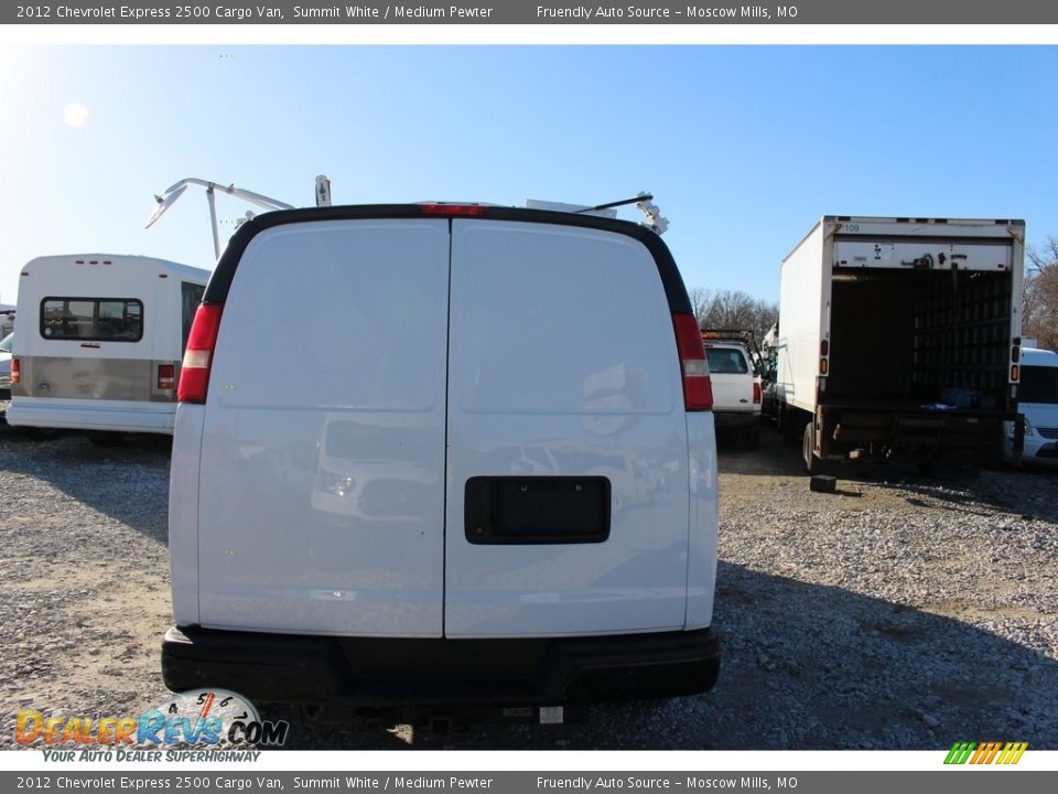2012 Chevrolet Express 2500 Cargo Van Summit White / Medium Pewter Photo #24
