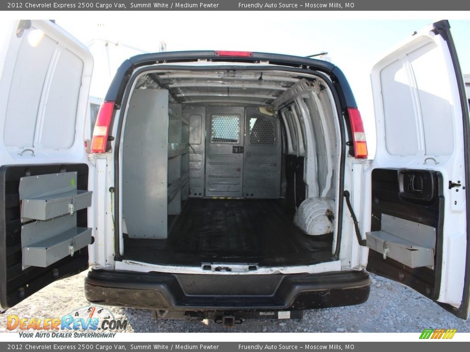 2012 Chevrolet Express 2500 Cargo Van Summit White / Medium Pewter Photo #25
