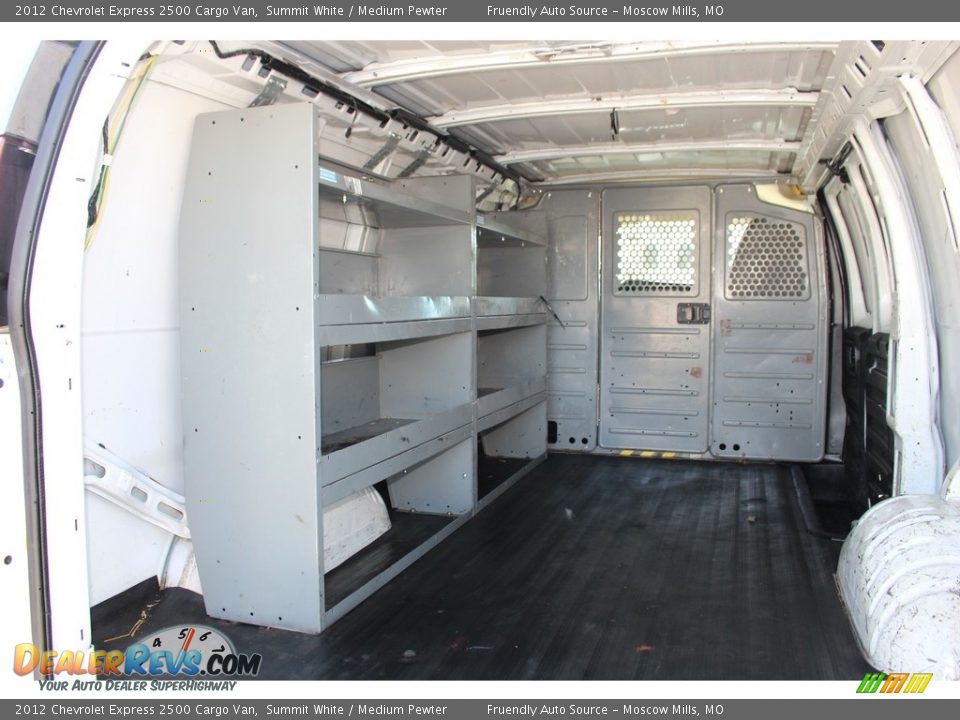 2012 Chevrolet Express 2500 Cargo Van Summit White / Medium Pewter Photo #26