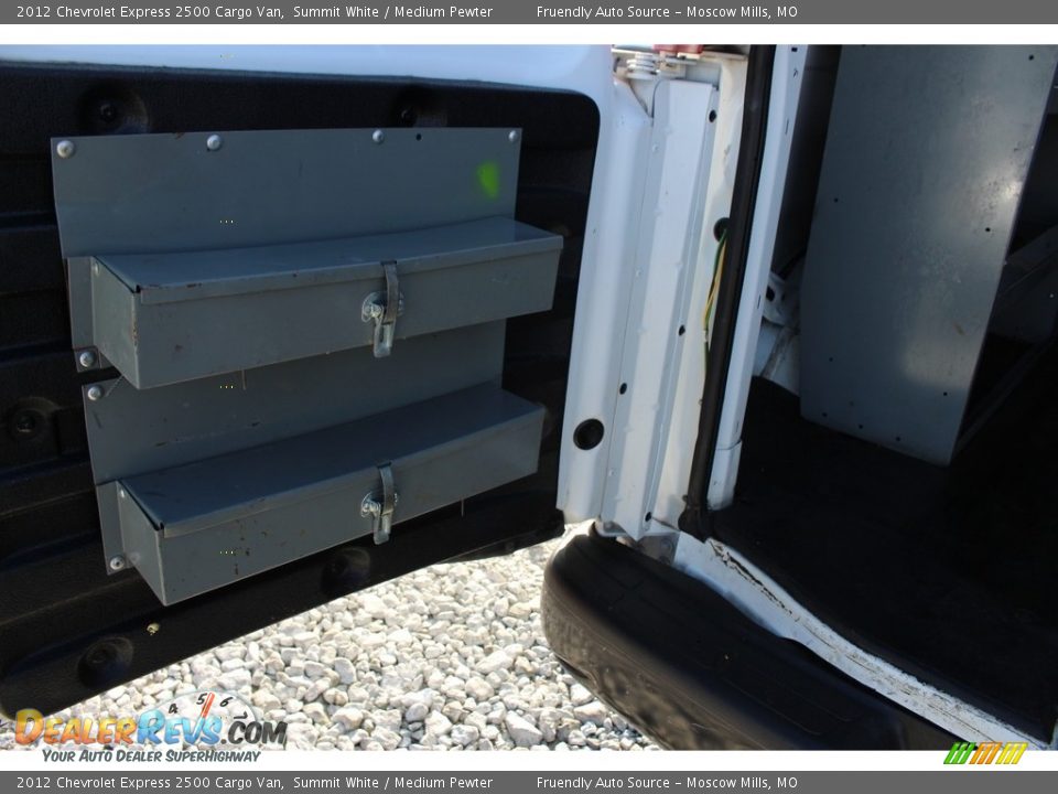 2012 Chevrolet Express 2500 Cargo Van Summit White / Medium Pewter Photo #28