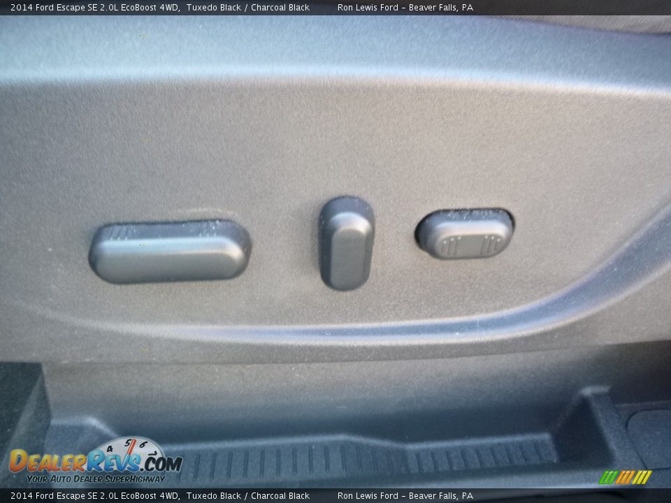 2014 Ford Escape SE 2.0L EcoBoost 4WD Tuxedo Black / Charcoal Black Photo #16