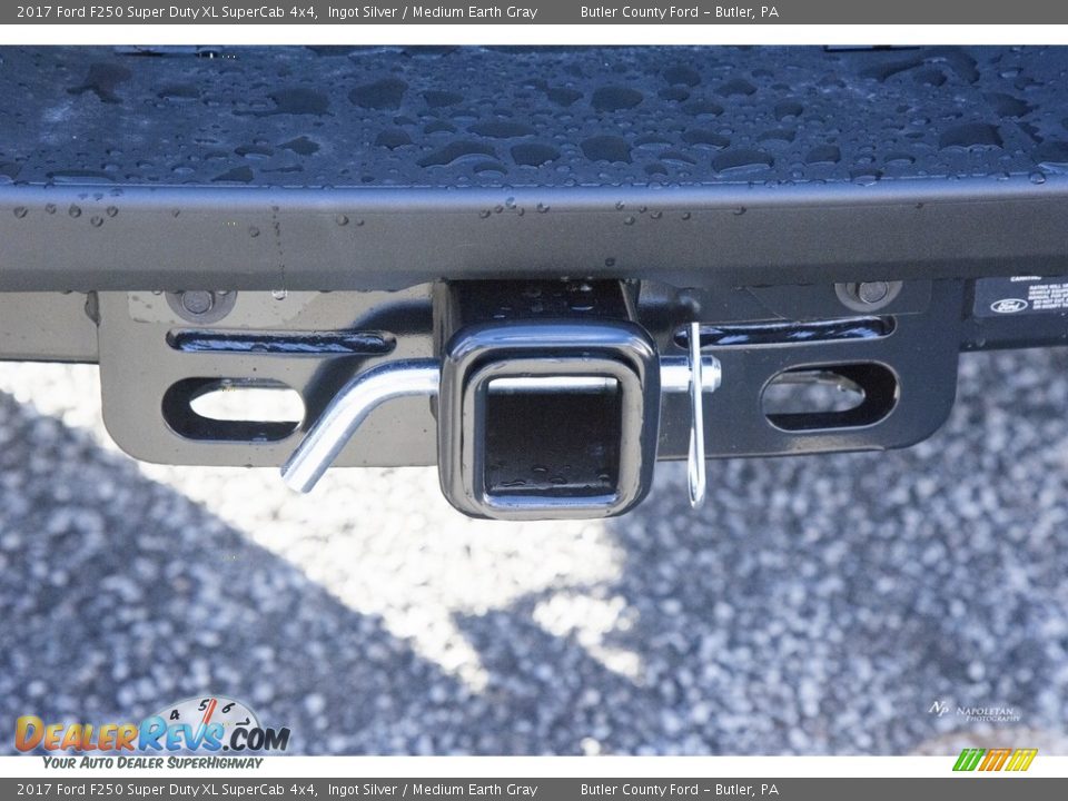 2017 Ford F250 Super Duty XL SuperCab 4x4 Ingot Silver / Medium Earth Gray Photo #3