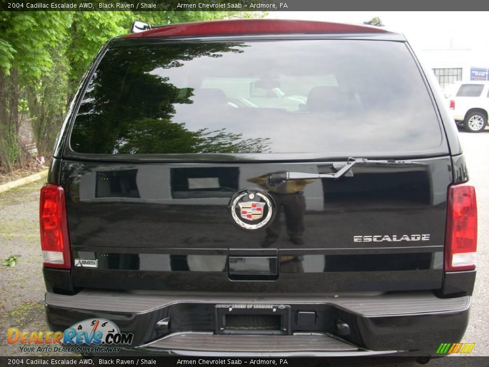 2004 Cadillac Escalade AWD Black Raven / Shale Photo #7