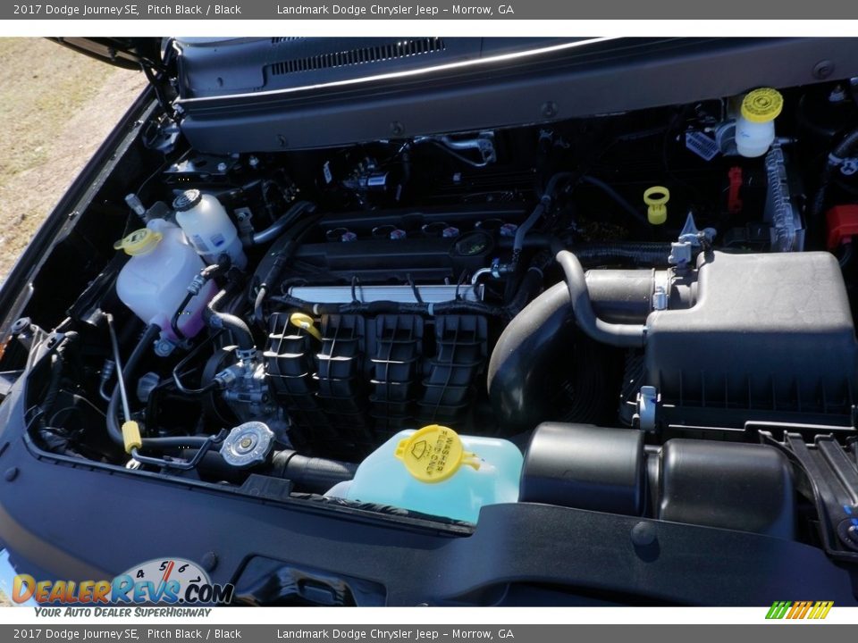 2017 Dodge Journey SE Pitch Black / Black Photo #8