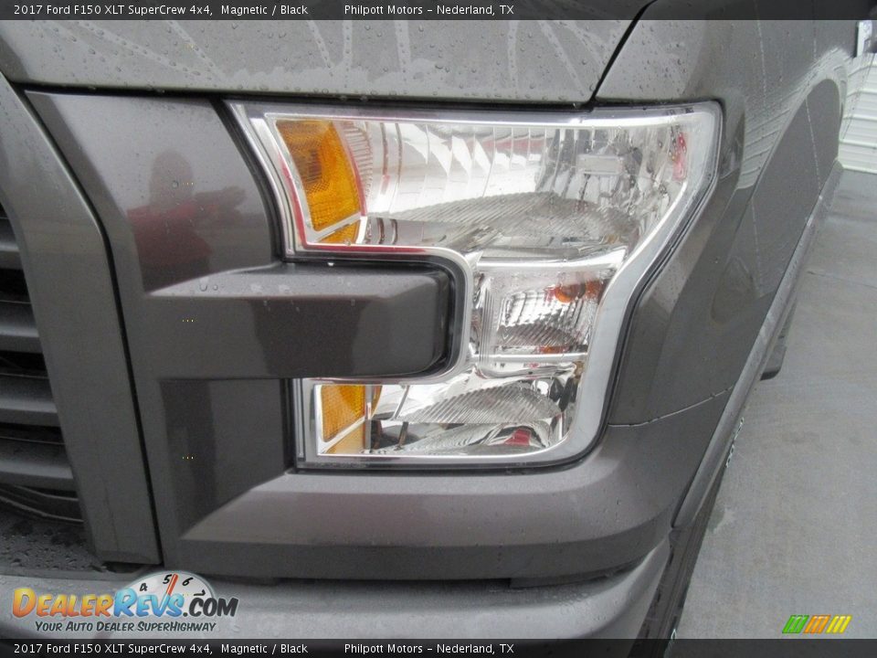 2017 Ford F150 XLT SuperCrew 4x4 Magnetic / Black Photo #9