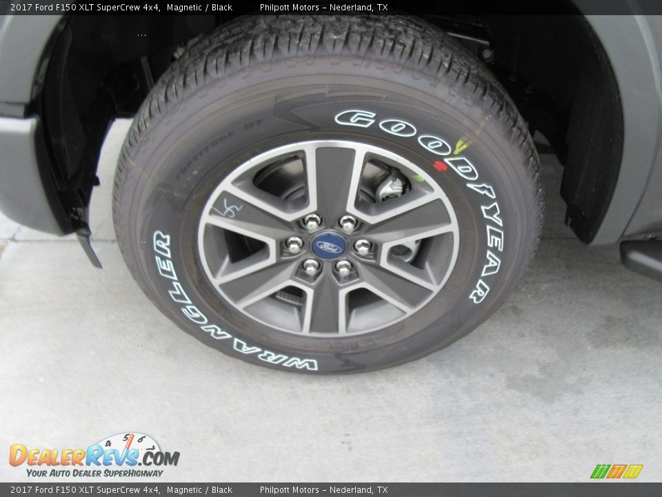 2017 Ford F150 XLT SuperCrew 4x4 Magnetic / Black Photo #11