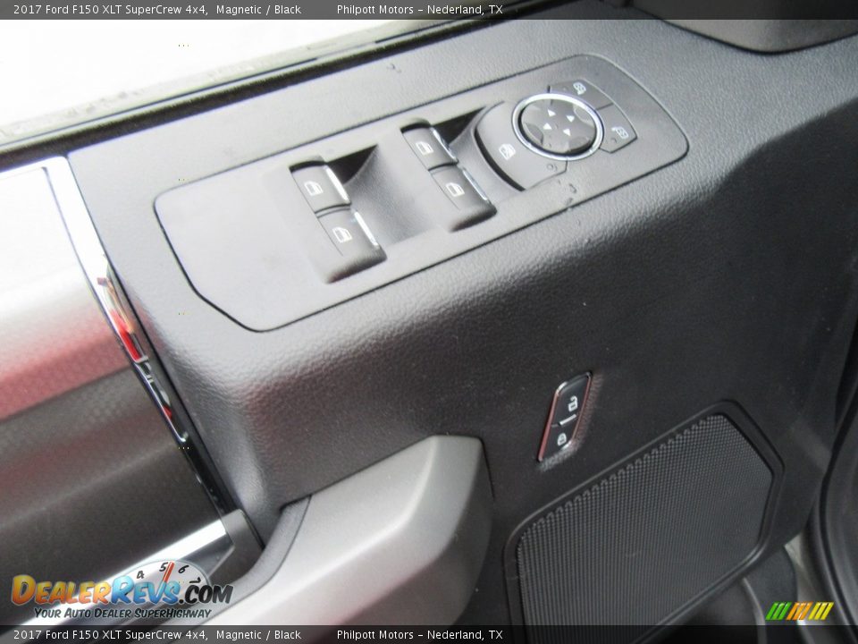 2017 Ford F150 XLT SuperCrew 4x4 Magnetic / Black Photo #22