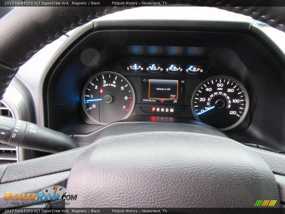 2017 Ford F150 XLT SuperCrew 4x4 Magnetic / Black Photo #34