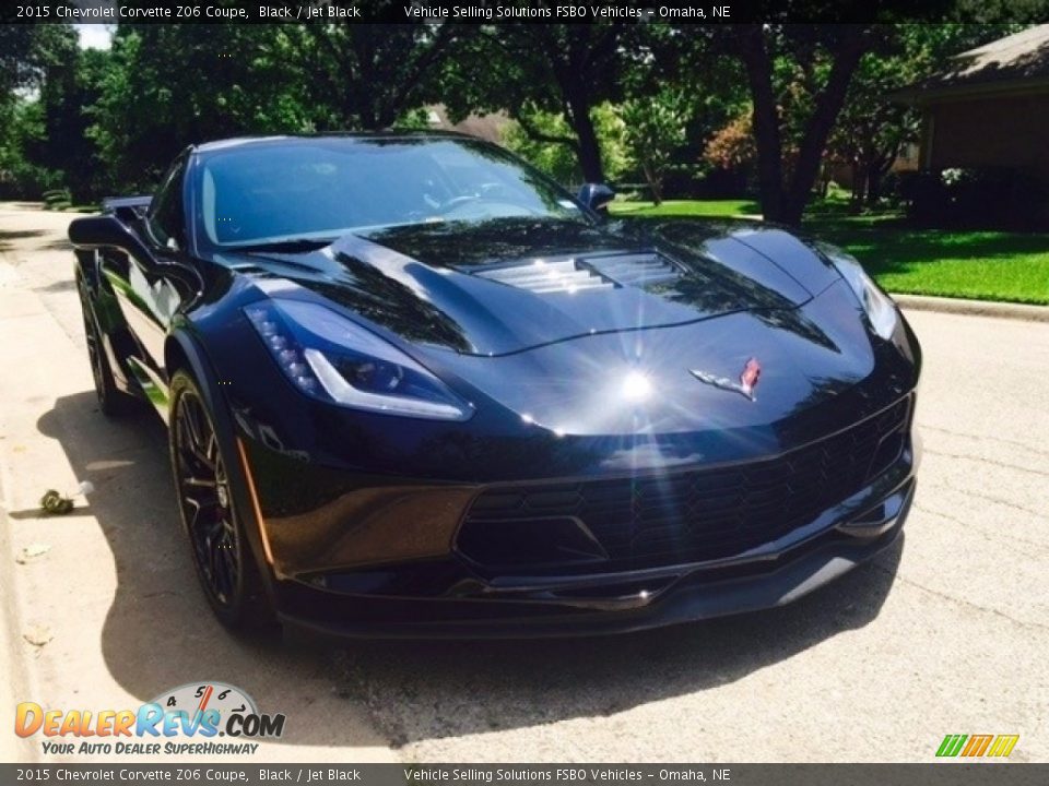 2015 Chevrolet Corvette Z06 Coupe Black / Jet Black Photo #4