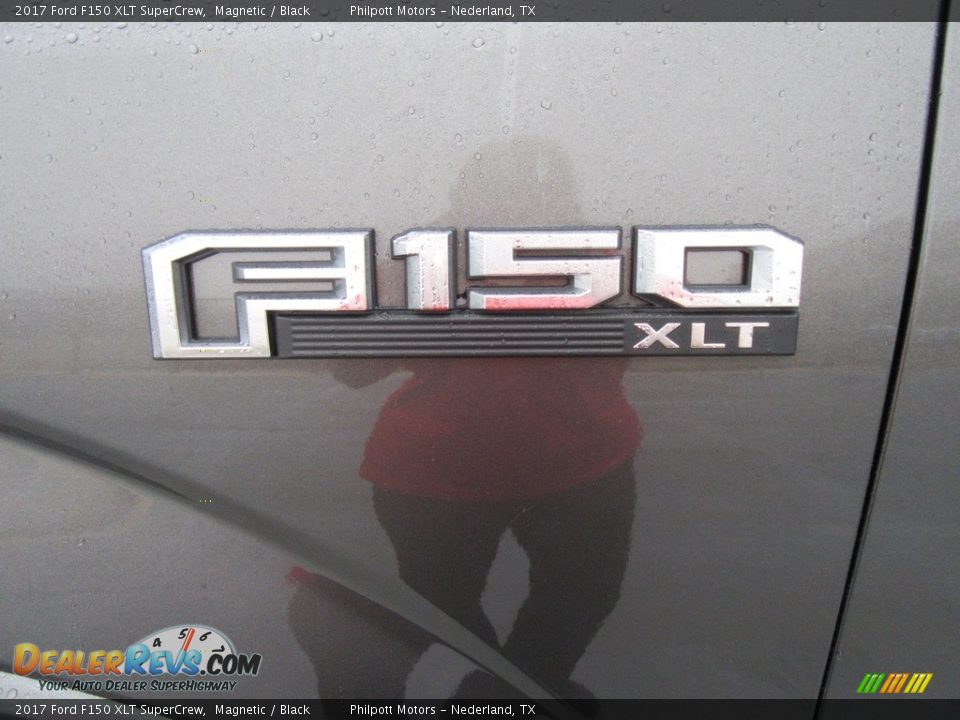 2017 Ford F150 XLT SuperCrew Magnetic / Black Photo #14
