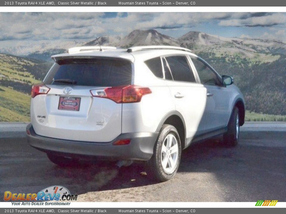2013 Toyota RAV4 XLE AWD Classic Silver Metallic / Black Photo #3