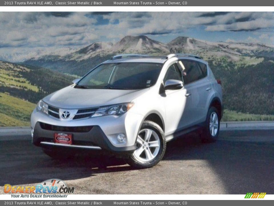 2013 Toyota RAV4 XLE AWD Classic Silver Metallic / Black Photo #5