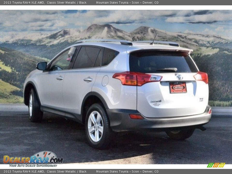 2013 Toyota RAV4 XLE AWD Classic Silver Metallic / Black Photo #8