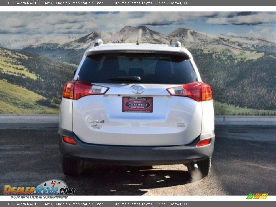 2013 Toyota RAV4 XLE AWD Classic Silver Metallic / Black Photo #9