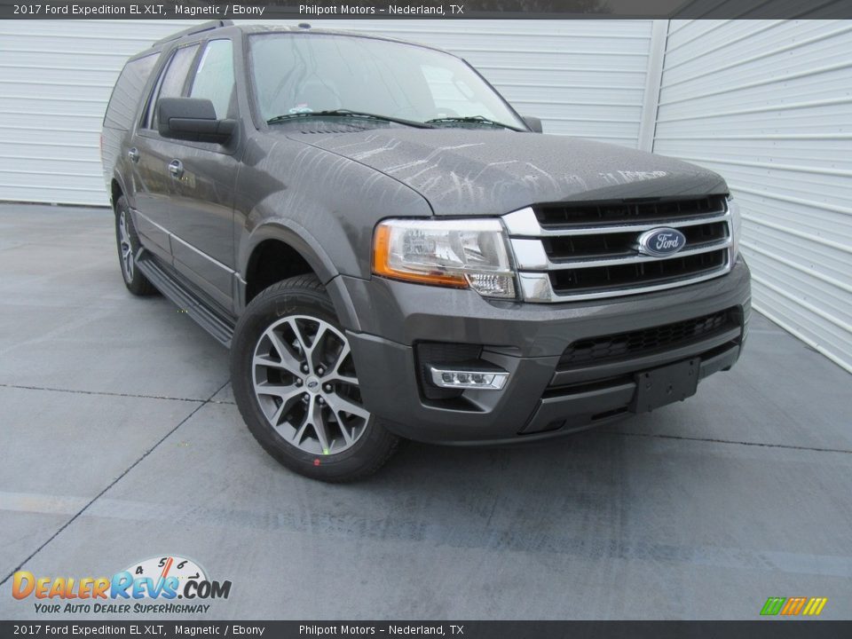 2017 Ford Expedition EL XLT Magnetic / Ebony Photo #1