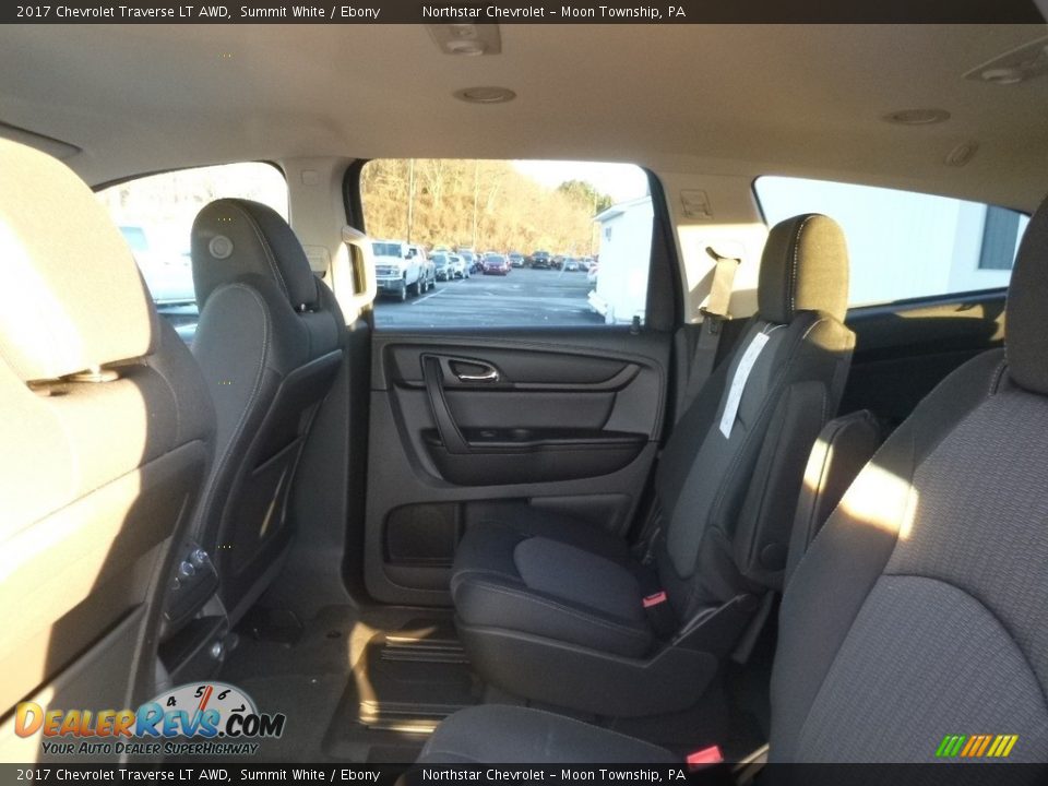 2017 Chevrolet Traverse LT AWD Summit White / Ebony Photo #11