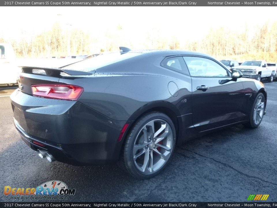 2017 Chevrolet Camaro SS Coupe 50th Anniversary Nightfall Gray Metallic / 50th Anniversary Jet Black/Dark Gray Photo #6
