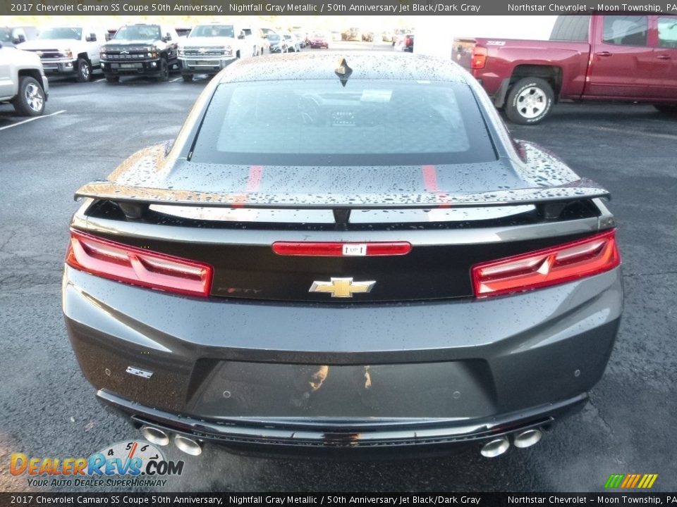 2017 Chevrolet Camaro SS Coupe 50th Anniversary Nightfall Gray Metallic / 50th Anniversary Jet Black/Dark Gray Photo #7