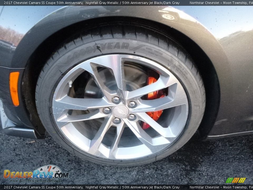 2017 Chevrolet Camaro SS Coupe 50th Anniversary Nightfall Gray Metallic / 50th Anniversary Jet Black/Dark Gray Photo #10
