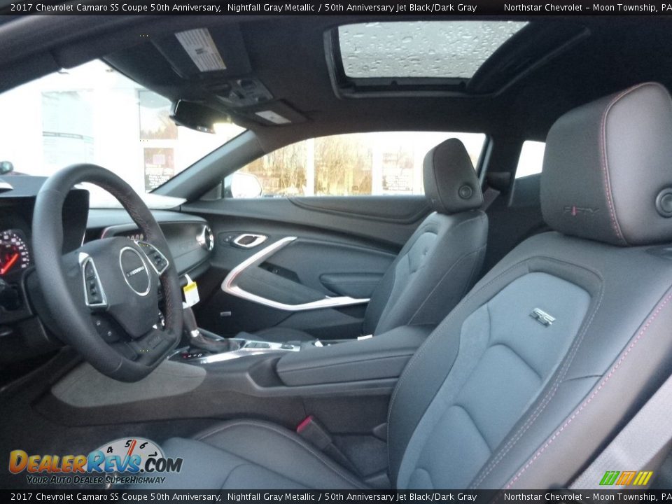 2017 Chevrolet Camaro SS Coupe 50th Anniversary Nightfall Gray Metallic / 50th Anniversary Jet Black/Dark Gray Photo #11