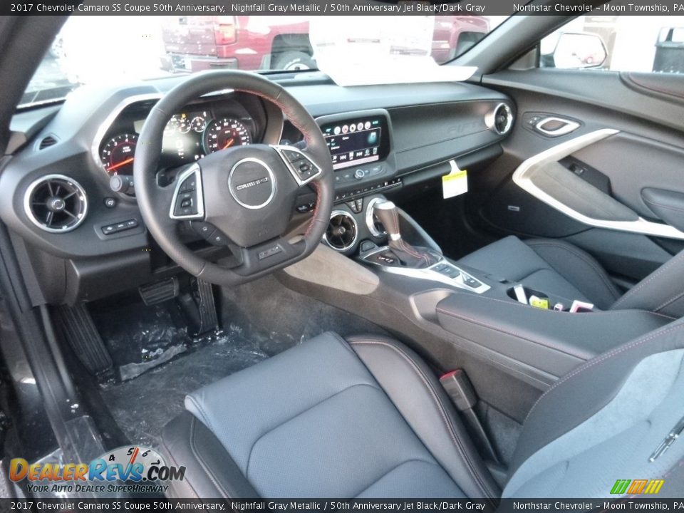 2017 Chevrolet Camaro SS Coupe 50th Anniversary Nightfall Gray Metallic / 50th Anniversary Jet Black/Dark Gray Photo #13