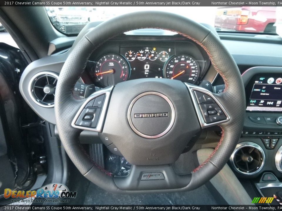 2017 Chevrolet Camaro SS Coupe 50th Anniversary Nightfall Gray Metallic / 50th Anniversary Jet Black/Dark Gray Photo #16