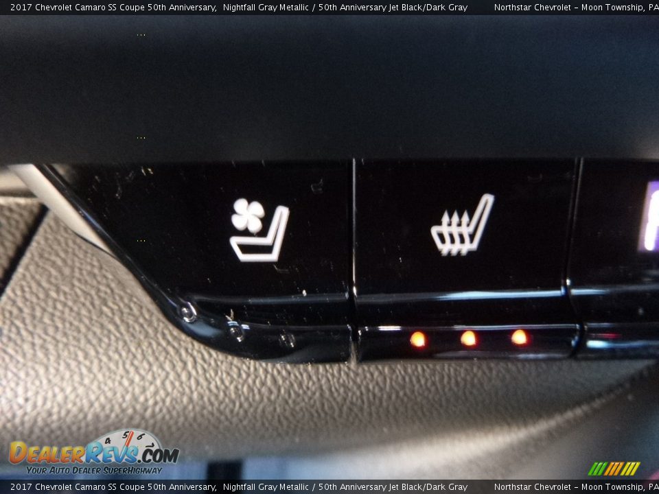 2017 Chevrolet Camaro SS Coupe 50th Anniversary Nightfall Gray Metallic / 50th Anniversary Jet Black/Dark Gray Photo #19