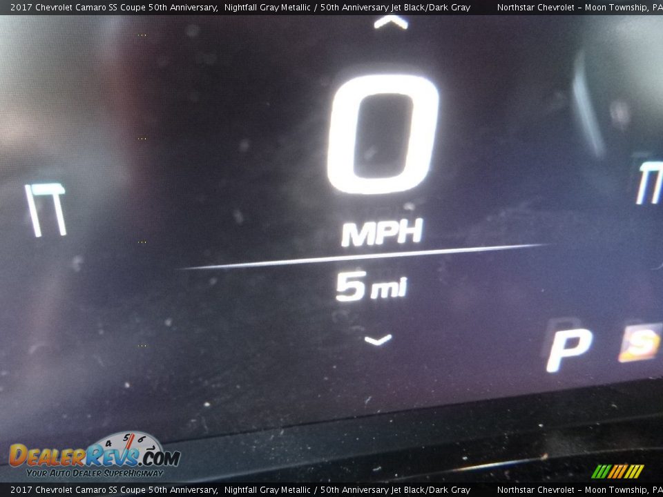 2017 Chevrolet Camaro SS Coupe 50th Anniversary Nightfall Gray Metallic / 50th Anniversary Jet Black/Dark Gray Photo #20