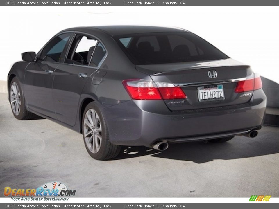 2014 Honda Accord Sport Sedan Modern Steel Metallic / Black Photo #2