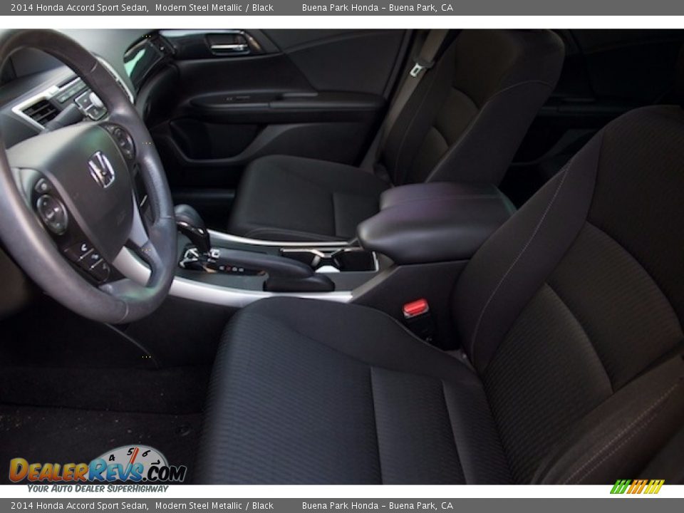 2014 Honda Accord Sport Sedan Modern Steel Metallic / Black Photo #3