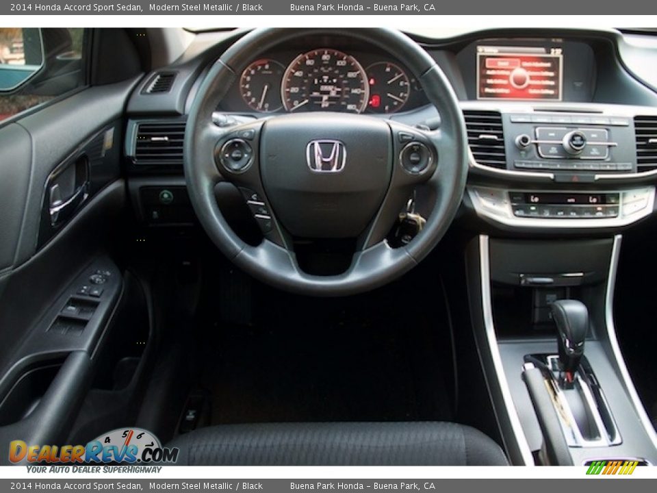 2014 Honda Accord Sport Sedan Modern Steel Metallic / Black Photo #5