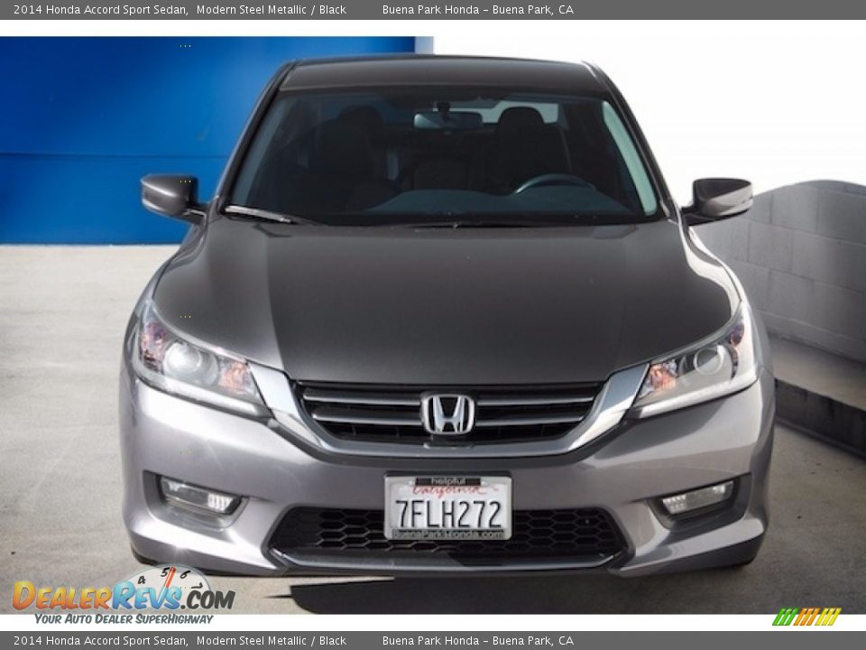2014 Honda Accord Sport Sedan Modern Steel Metallic / Black Photo #7