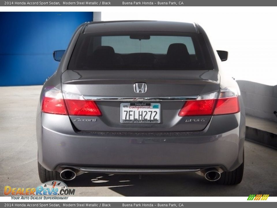 2014 Honda Accord Sport Sedan Modern Steel Metallic / Black Photo #9