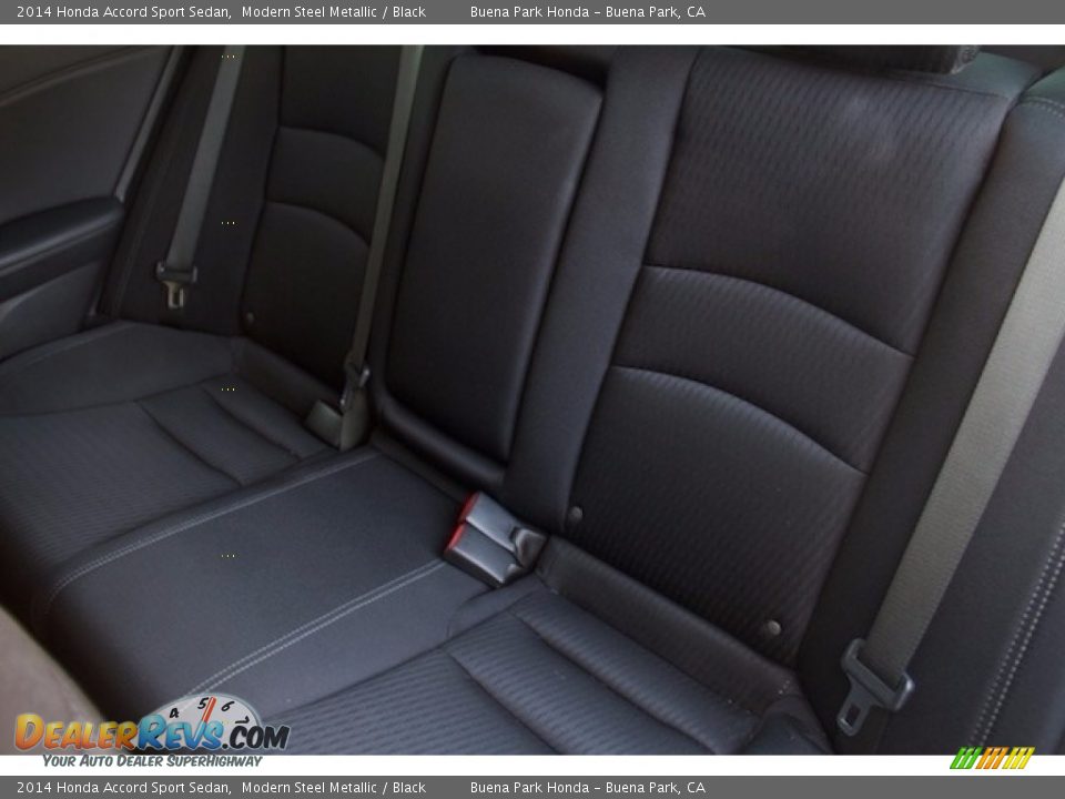 2014 Honda Accord Sport Sedan Modern Steel Metallic / Black Photo #13