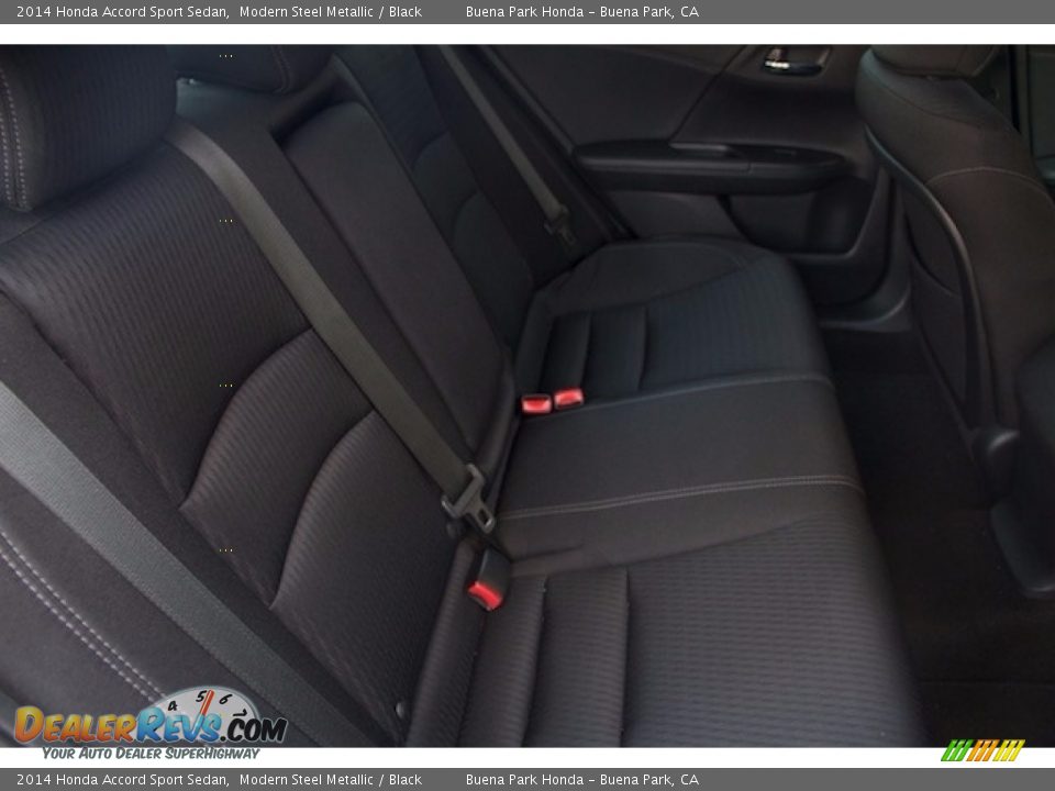 2014 Honda Accord Sport Sedan Modern Steel Metallic / Black Photo #14