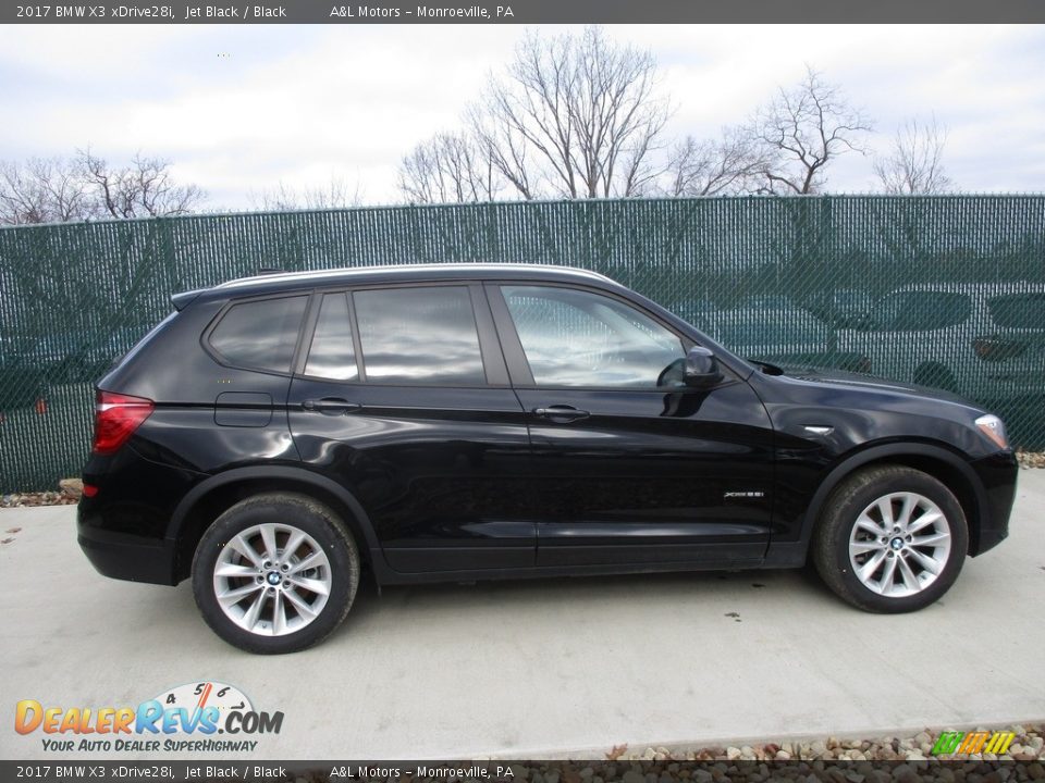 2017 BMW X3 xDrive28i Jet Black / Black Photo #2