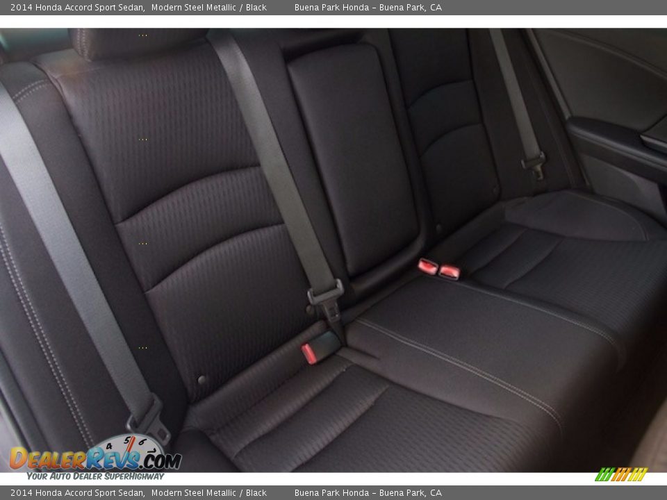 2014 Honda Accord Sport Sedan Modern Steel Metallic / Black Photo #15