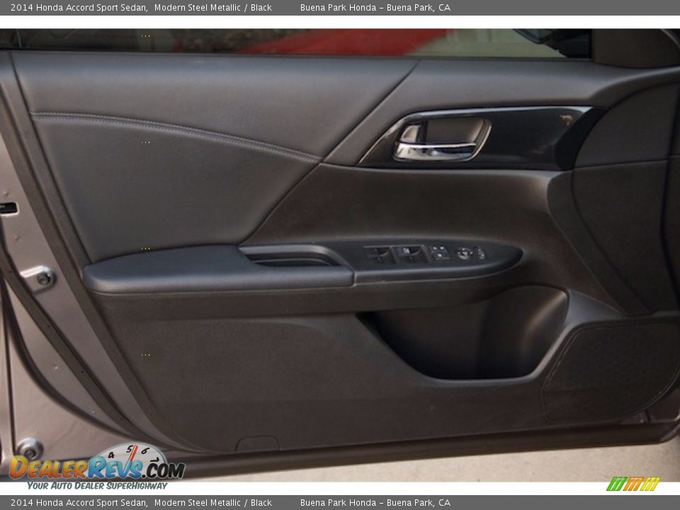 2014 Honda Accord Sport Sedan Modern Steel Metallic / Black Photo #21