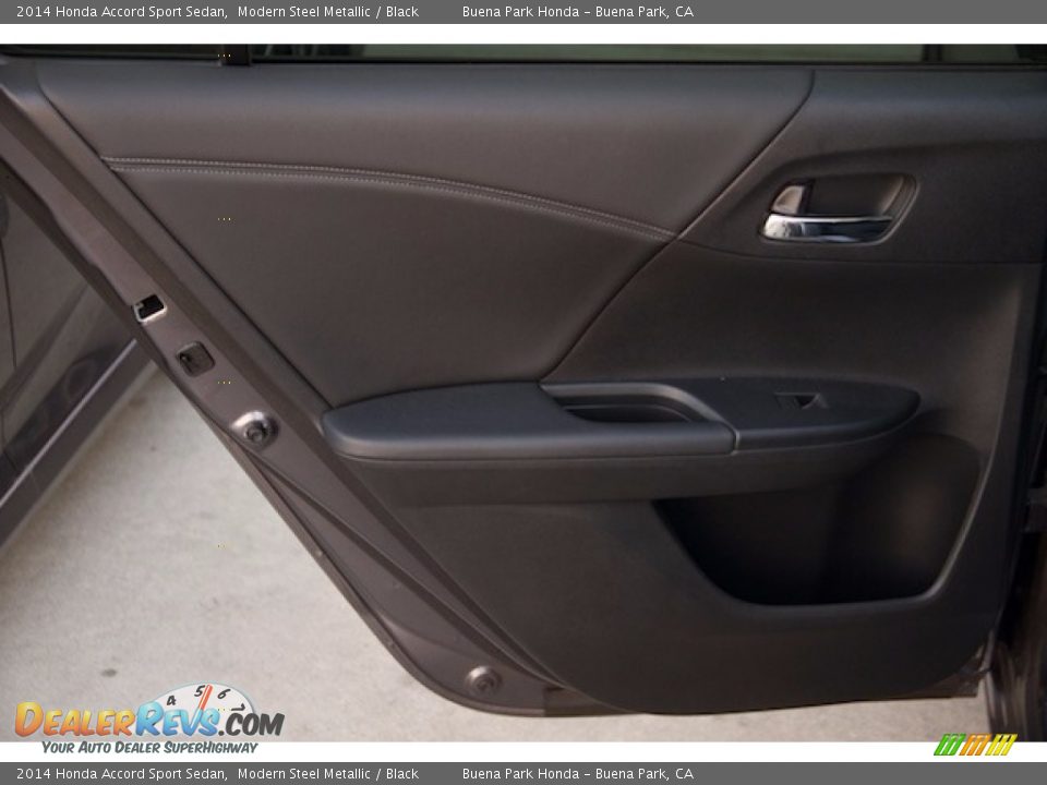 2014 Honda Accord Sport Sedan Modern Steel Metallic / Black Photo #22