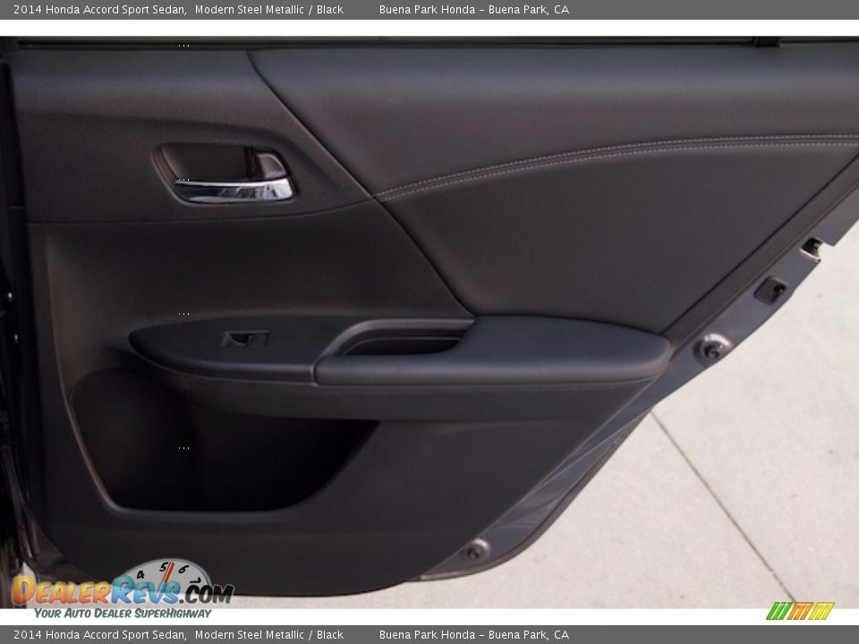 2014 Honda Accord Sport Sedan Modern Steel Metallic / Black Photo #23