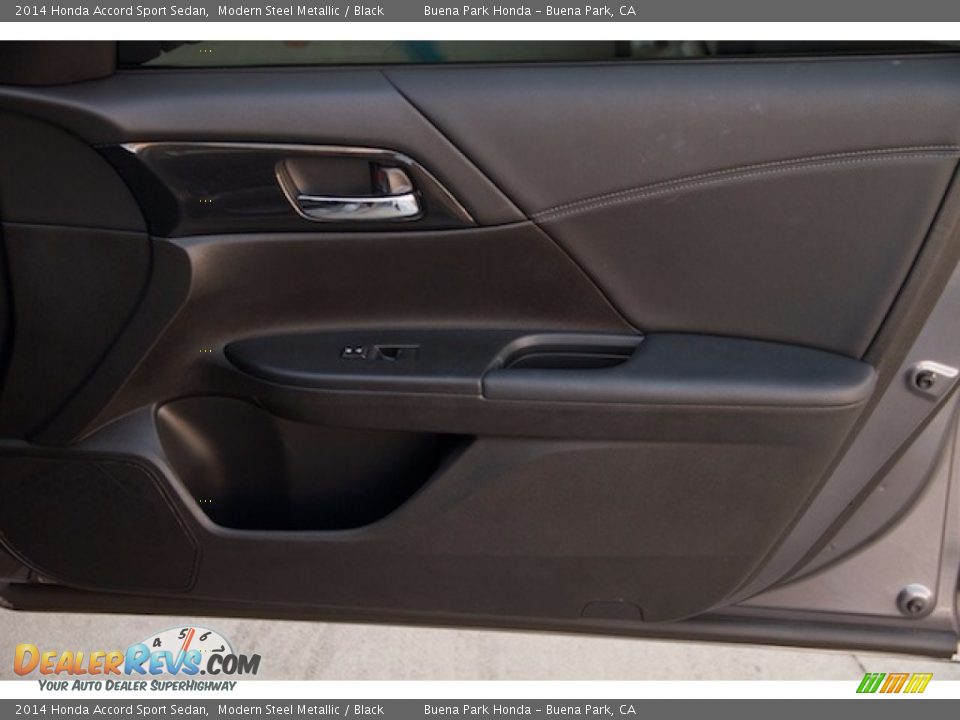 2014 Honda Accord Sport Sedan Modern Steel Metallic / Black Photo #24