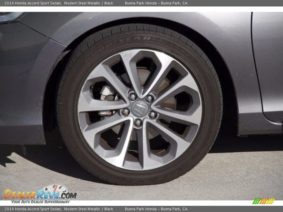 2014 Honda Accord Sport Sedan Modern Steel Metallic / Black Photo #29