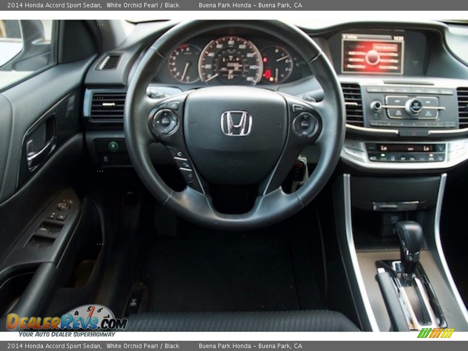 2014 Honda Accord Sport Sedan White Orchid Pearl / Black Photo #5