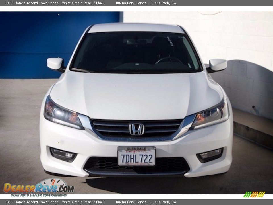 2014 Honda Accord Sport Sedan White Orchid Pearl / Black Photo #7